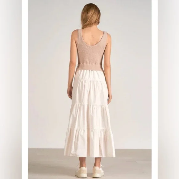 NWT The cotton maxi tank dress size medium - Picture 3 of 9